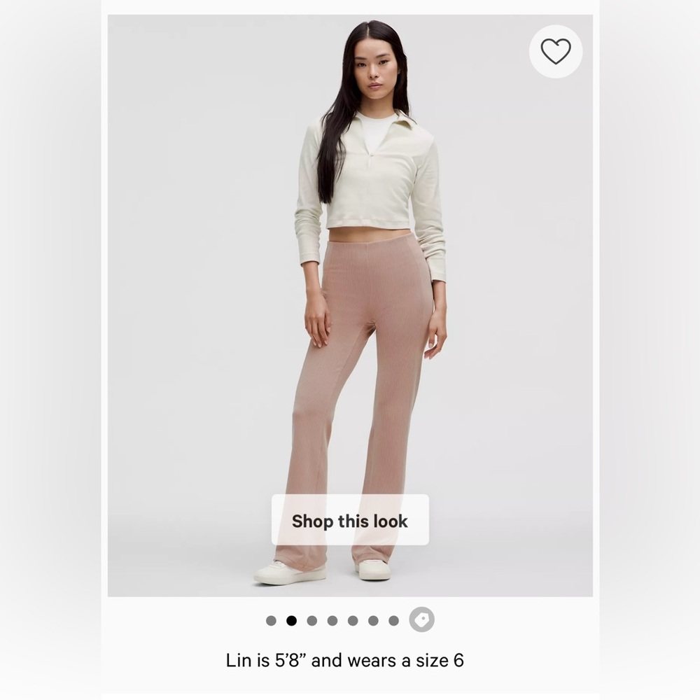 Ribbed Flared Softstreme Pants